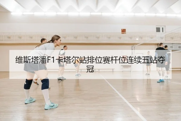 维斯塔潘F1卡塔尔站排位赛杆位连续五站夺冠